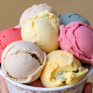Ice cream tasting